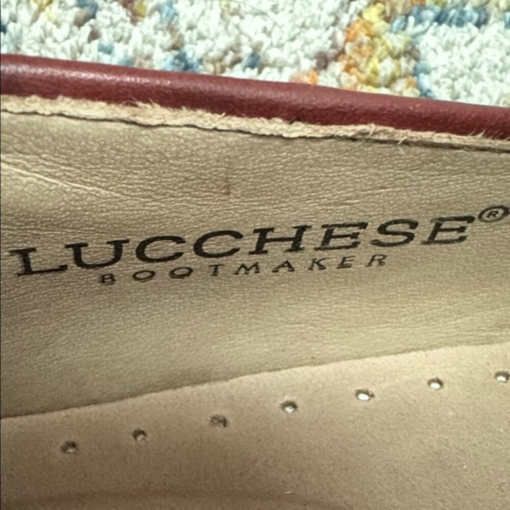 Lucchese Karmen loafers made from caiman leather chocolate 9 - Picture 10 of 11